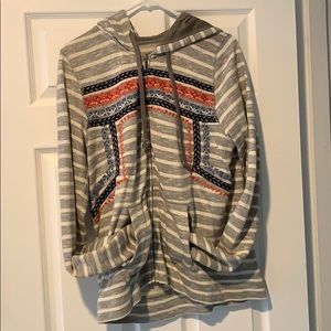 Lucky Brand zip up Sweatshirt